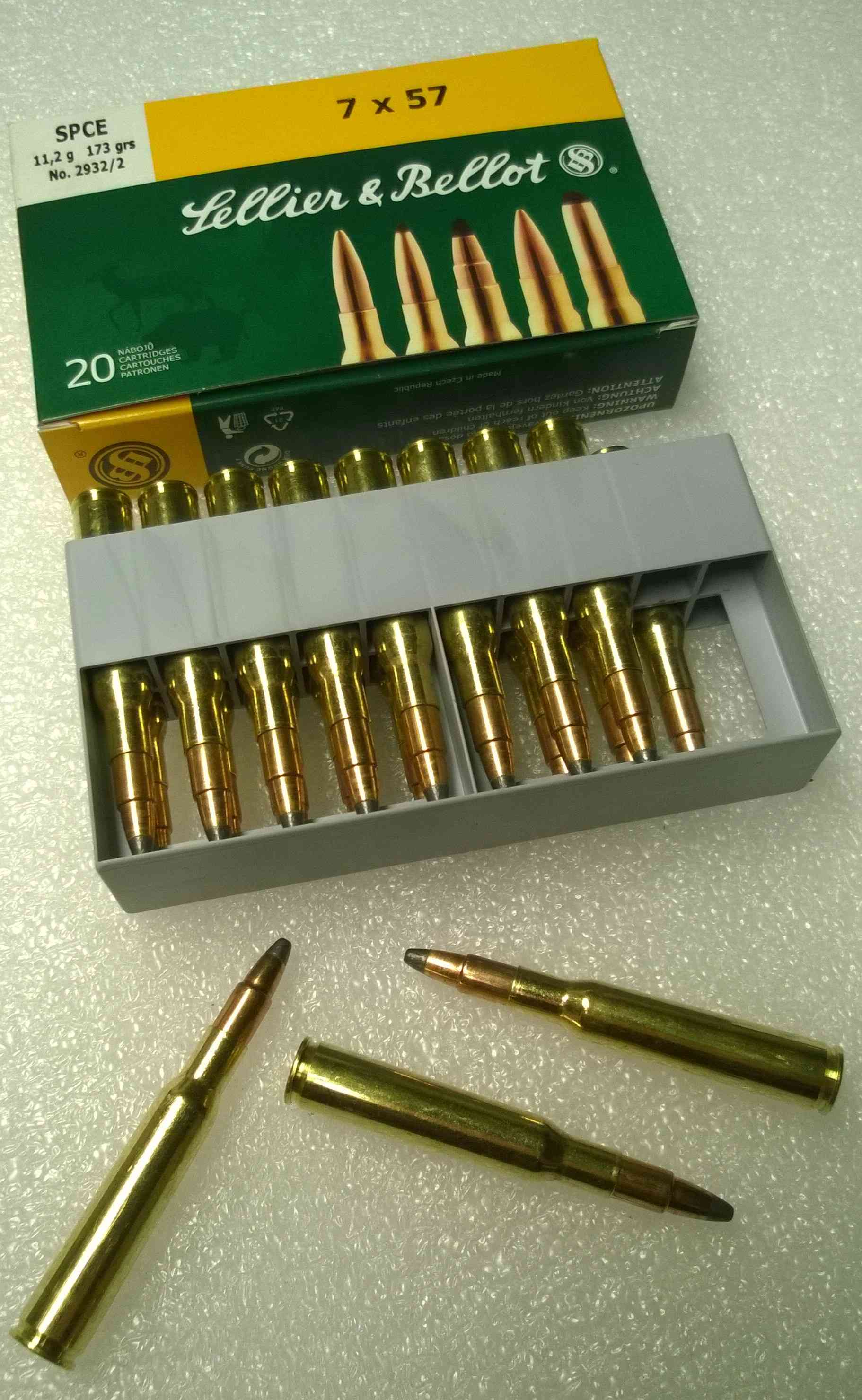 Náboj 7x57R SPCE SB 11,2g