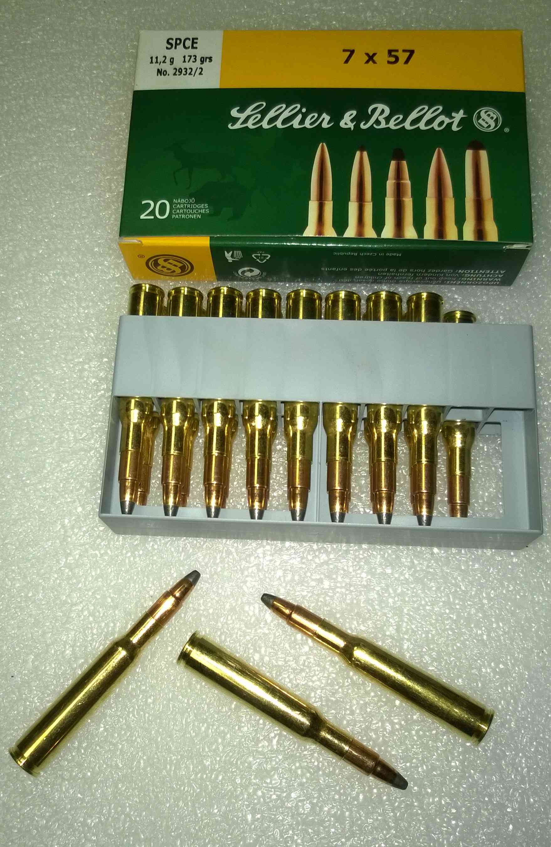 Náboj 7x57R SPCE SB 11,2g