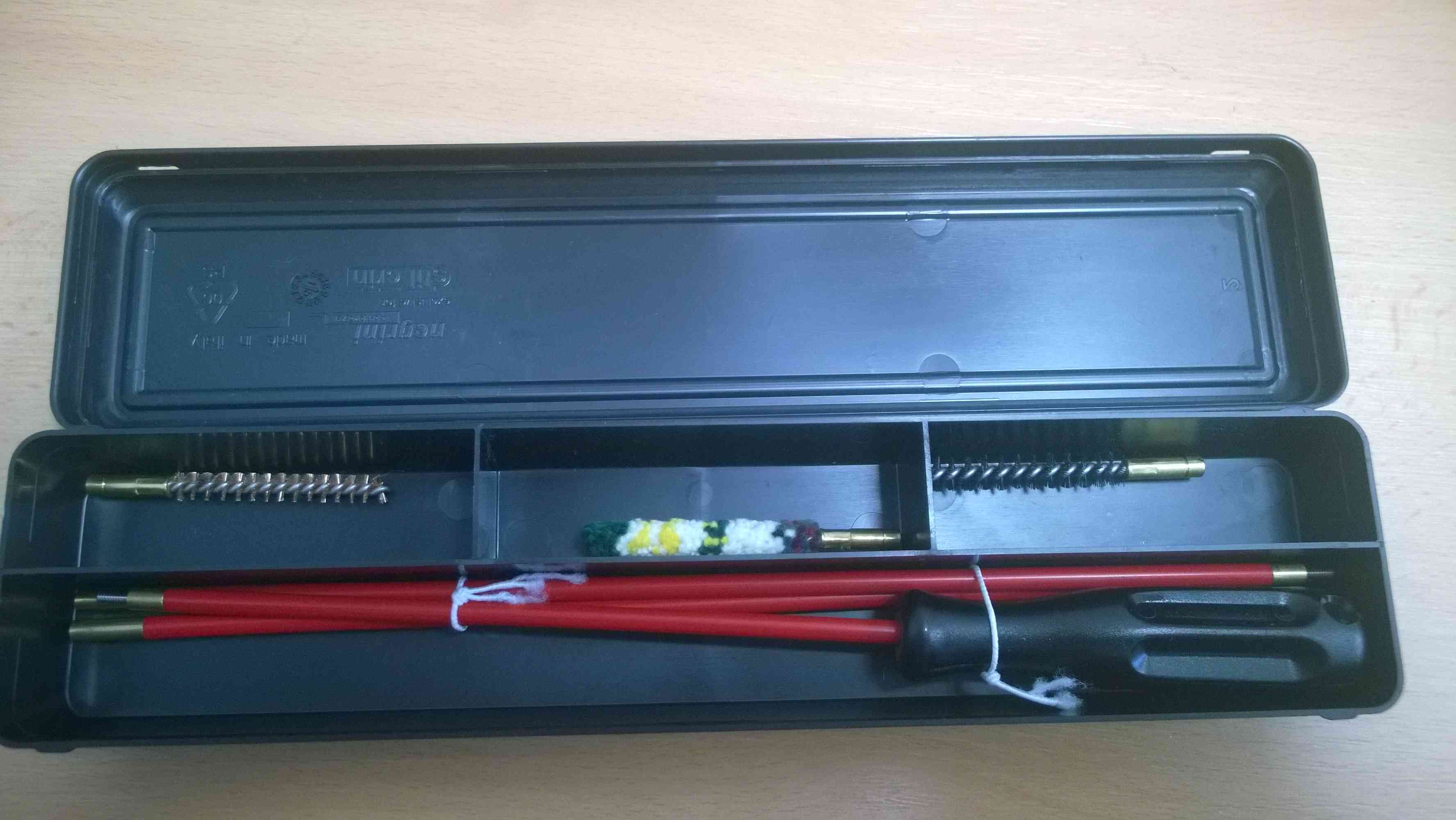 Čištění puška ráže 6mm / .243