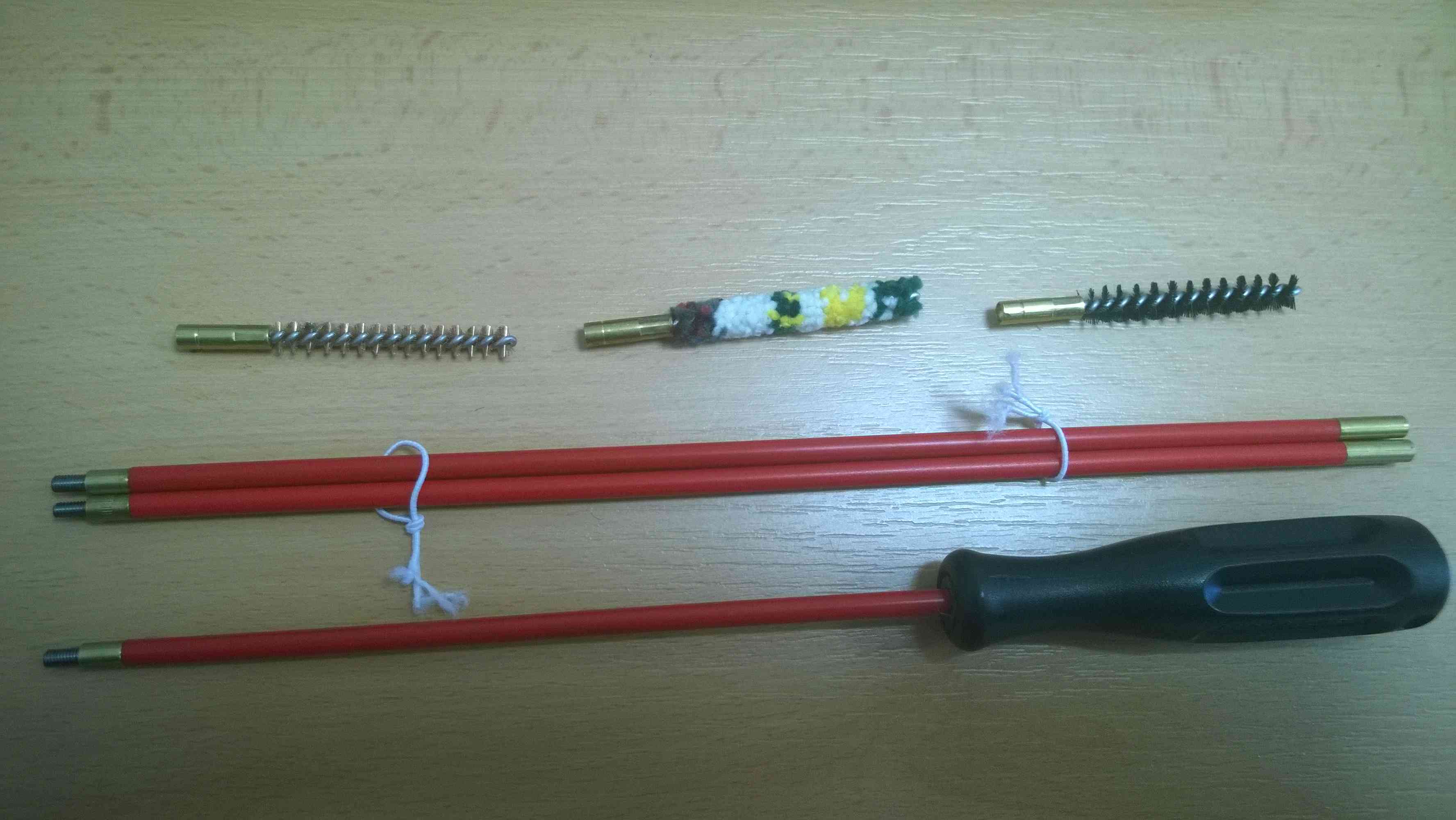 Čištění puška ráže 6mm / .243