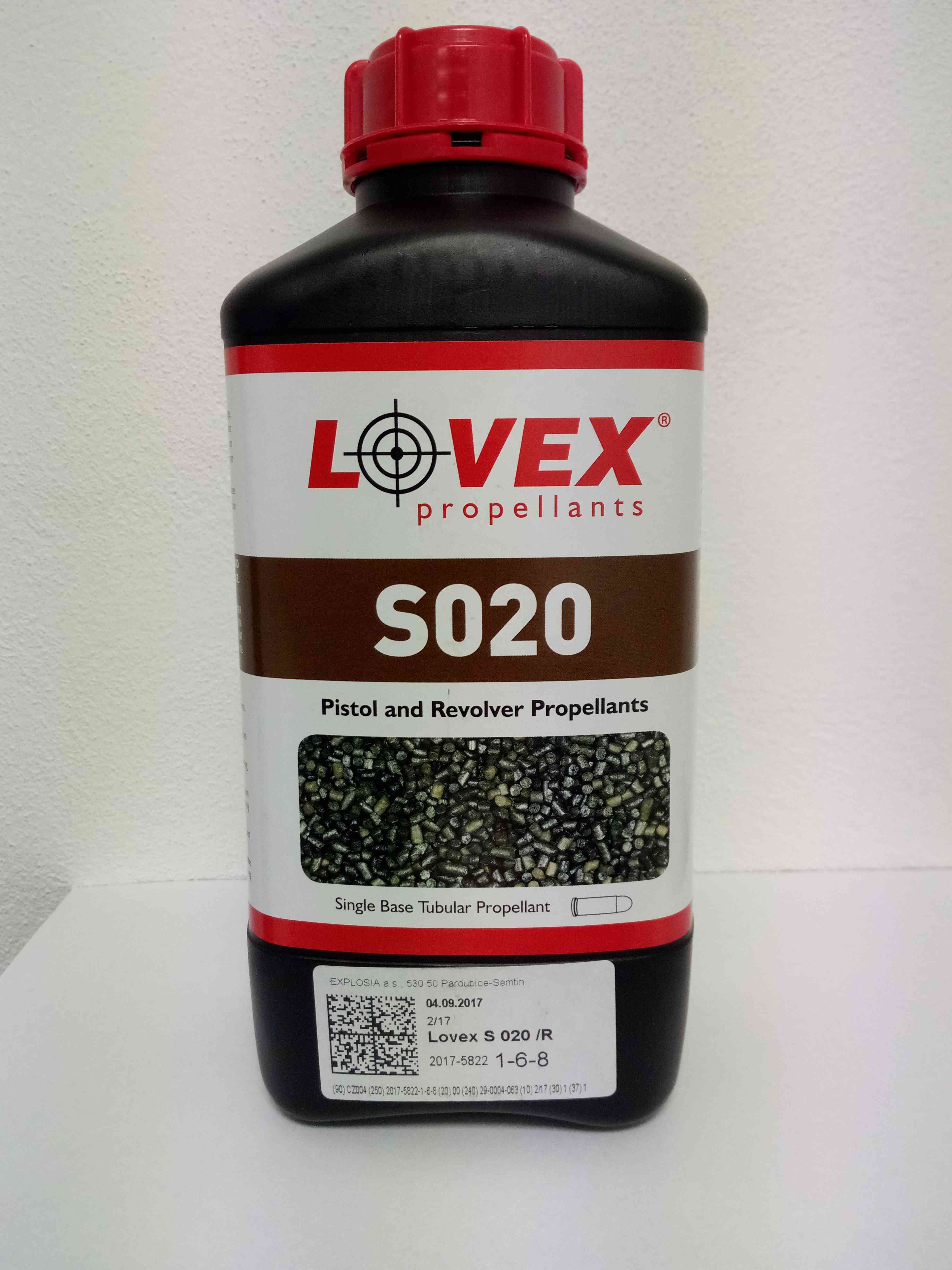Bezdýmný prach LOVEX S020, 0,5kg