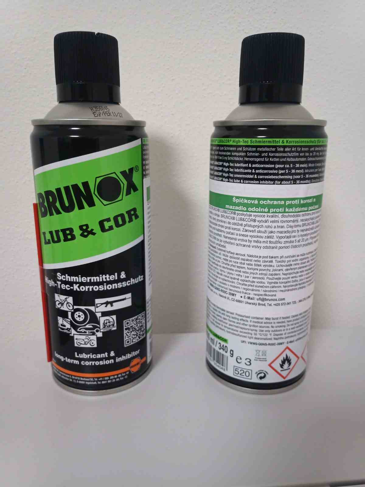 Brunox olej LUB & COR 400ml