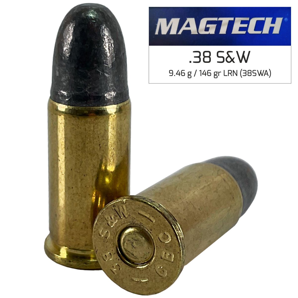 NÁBOJ MAGTECH 38 S&W LRN