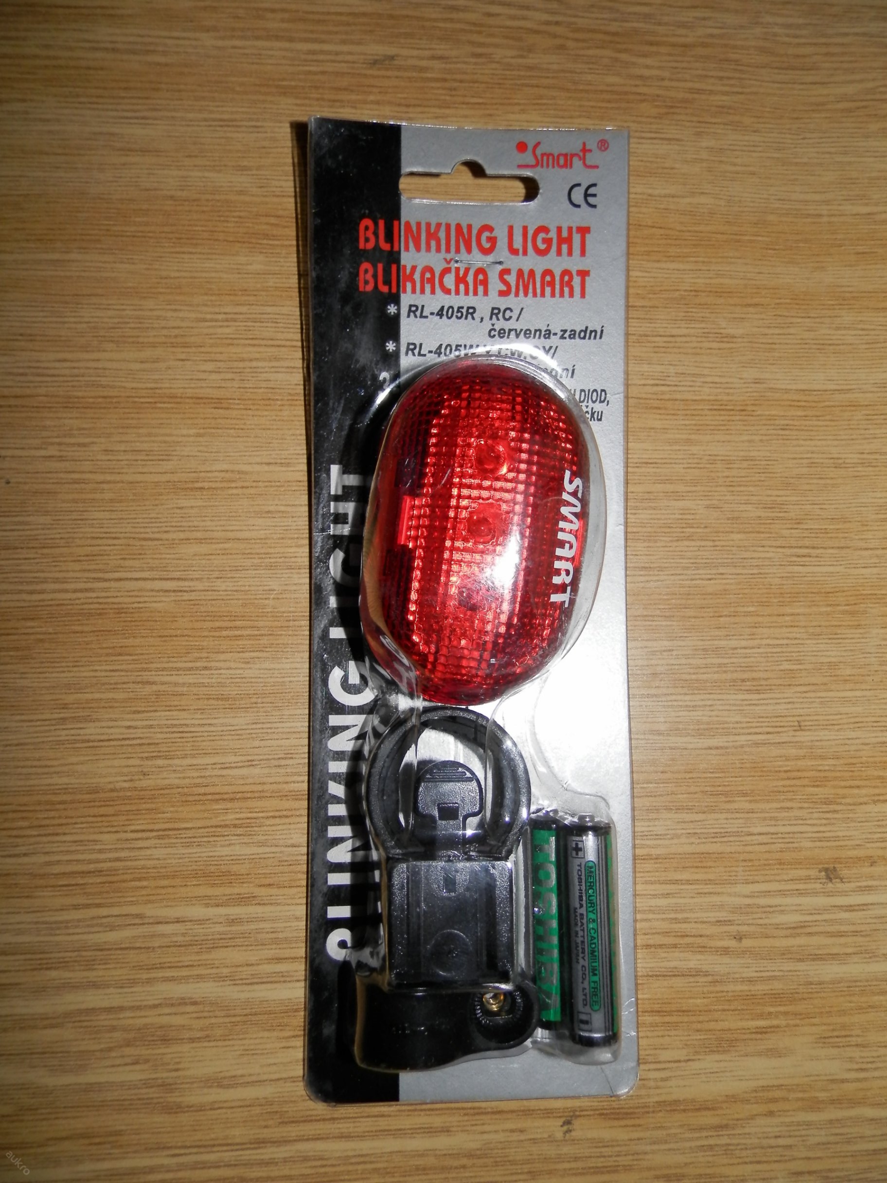 Světlo na jídzní kolo, blikačka Smart - G13C 