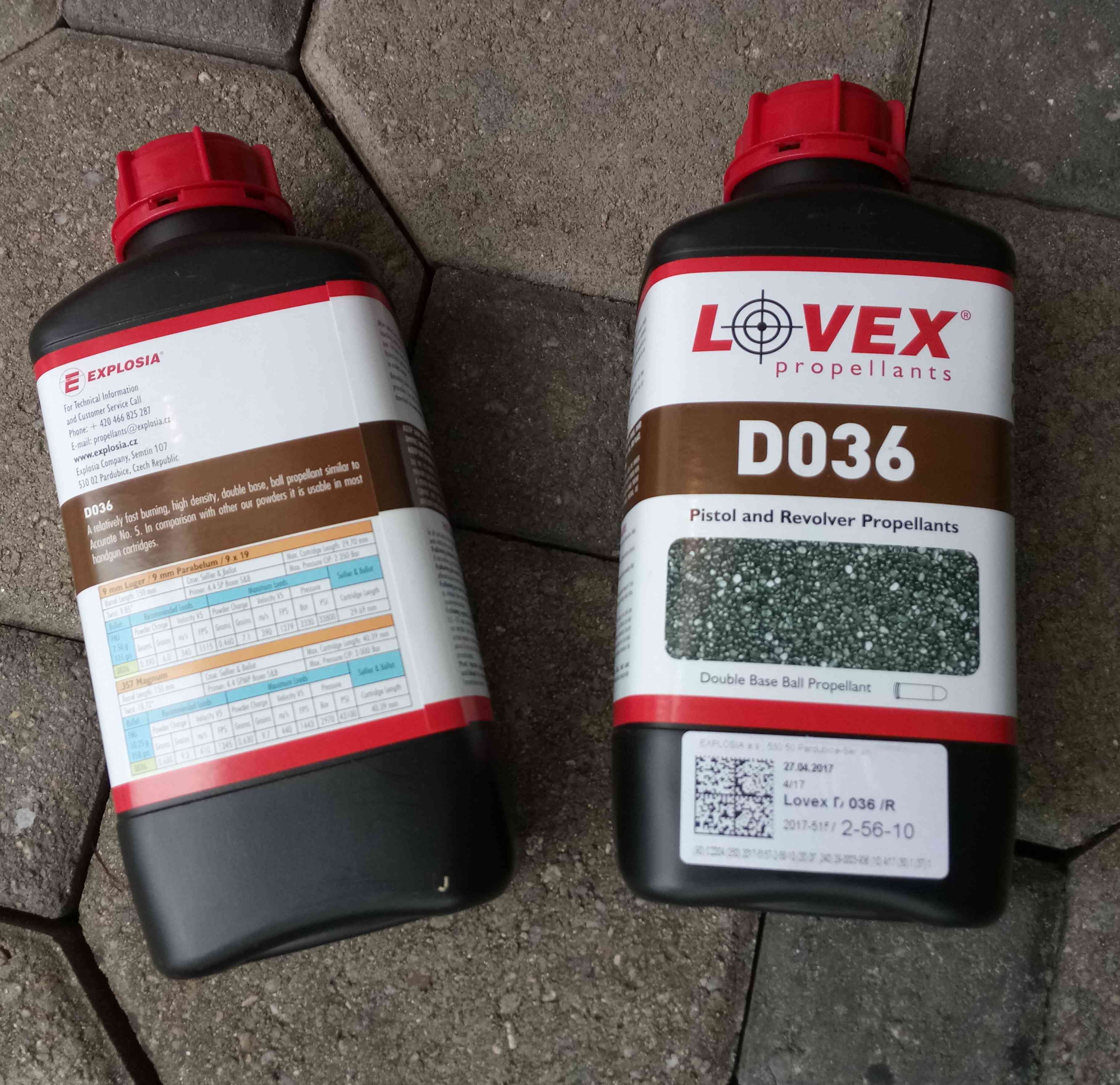 Bezdýmný prach LOVEX D036, 0,5kg