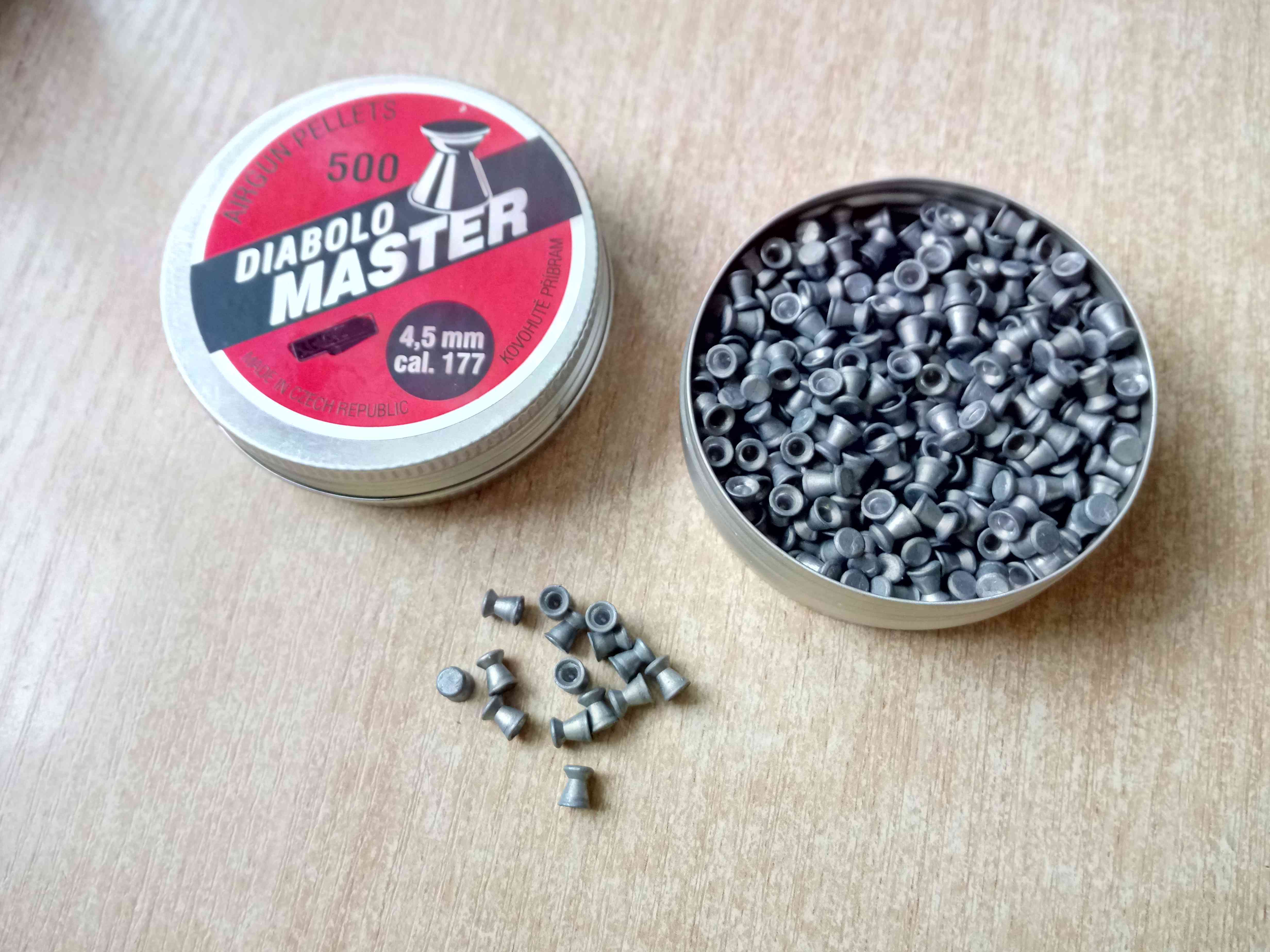 Diabolo MASTER 500ks 4,5mm cal.177