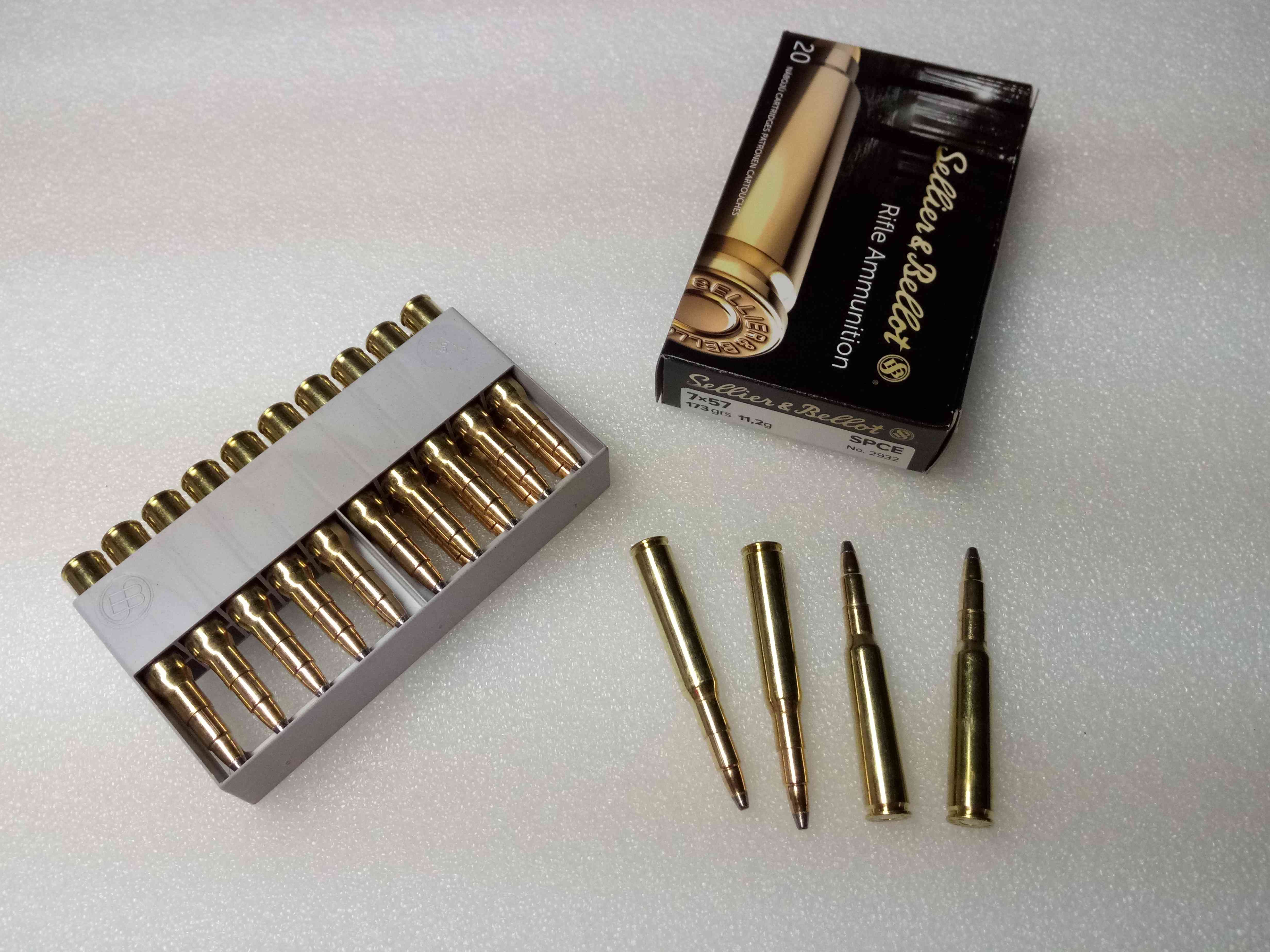 Náboj 7x57 SPCE SB 11,2g