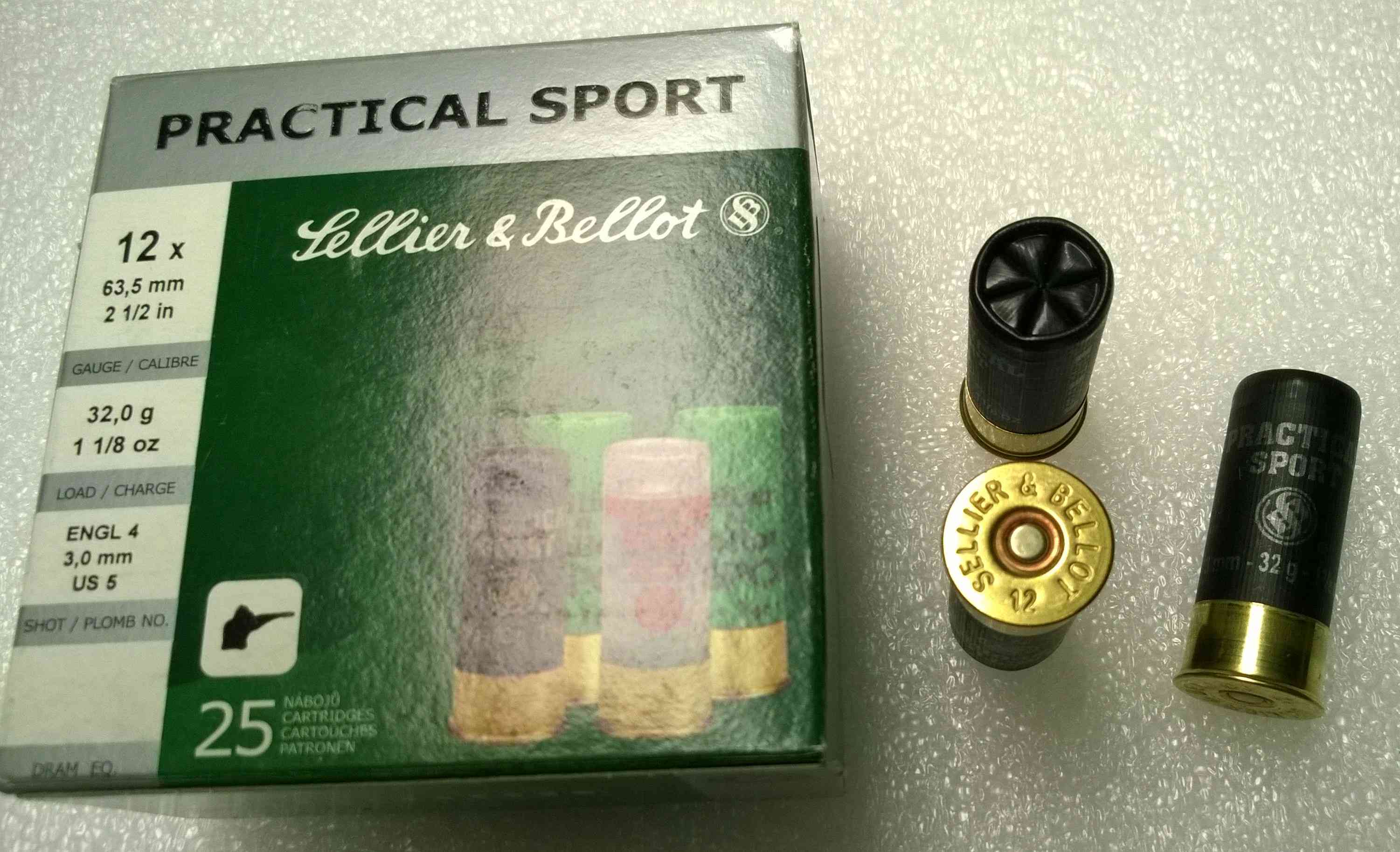 Náboj 12/63,5 PRACTICAL SPORT 32g