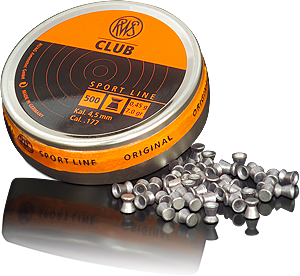 Diabolo RWS CLUB 500ks 4,5mm cal. 177