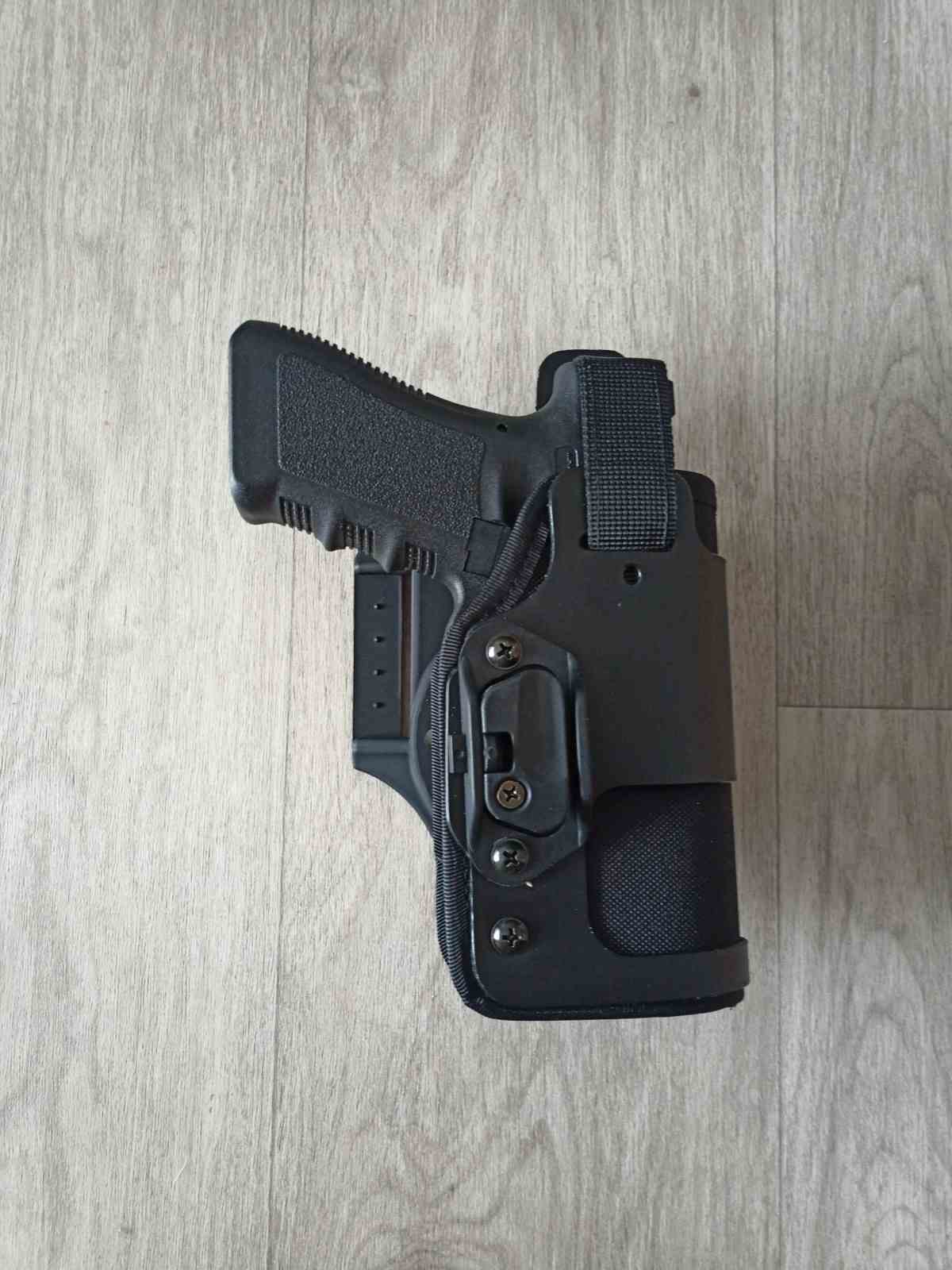 Pouzdro P-10C, GLOCK 19, DASTA 720-1 DLB 16/OZ