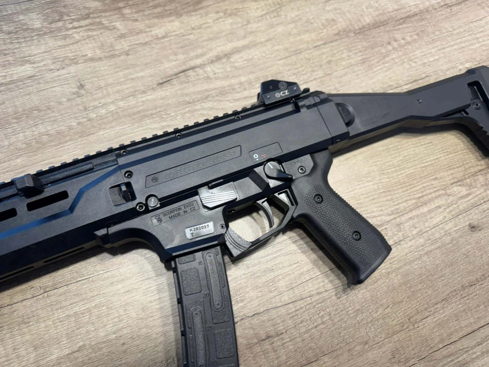 CZ SCORPION EVO 3 S1 CARBINE COMP 9mm - STŘELBY