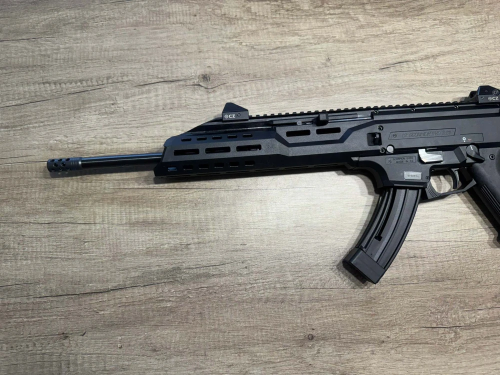 CZ SCORPION EVO 3 S1 CARBINE COMP 22LR - STŘELBY