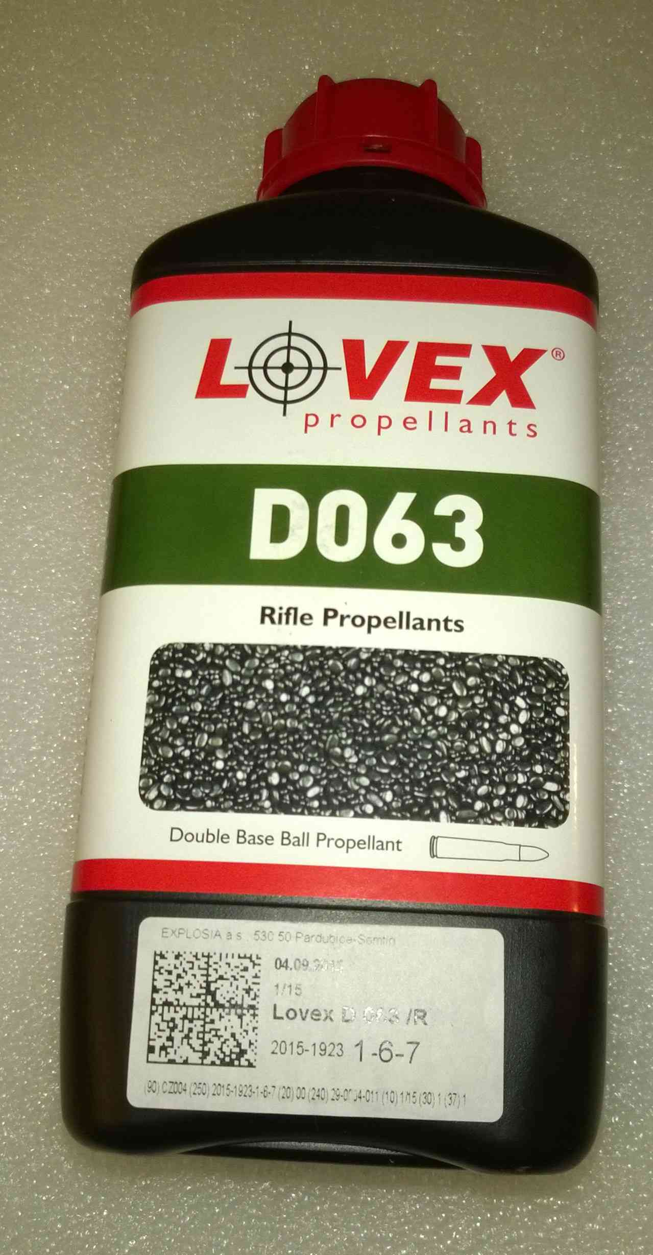 Bezdýmný prach LOVEX D063 0,5kg