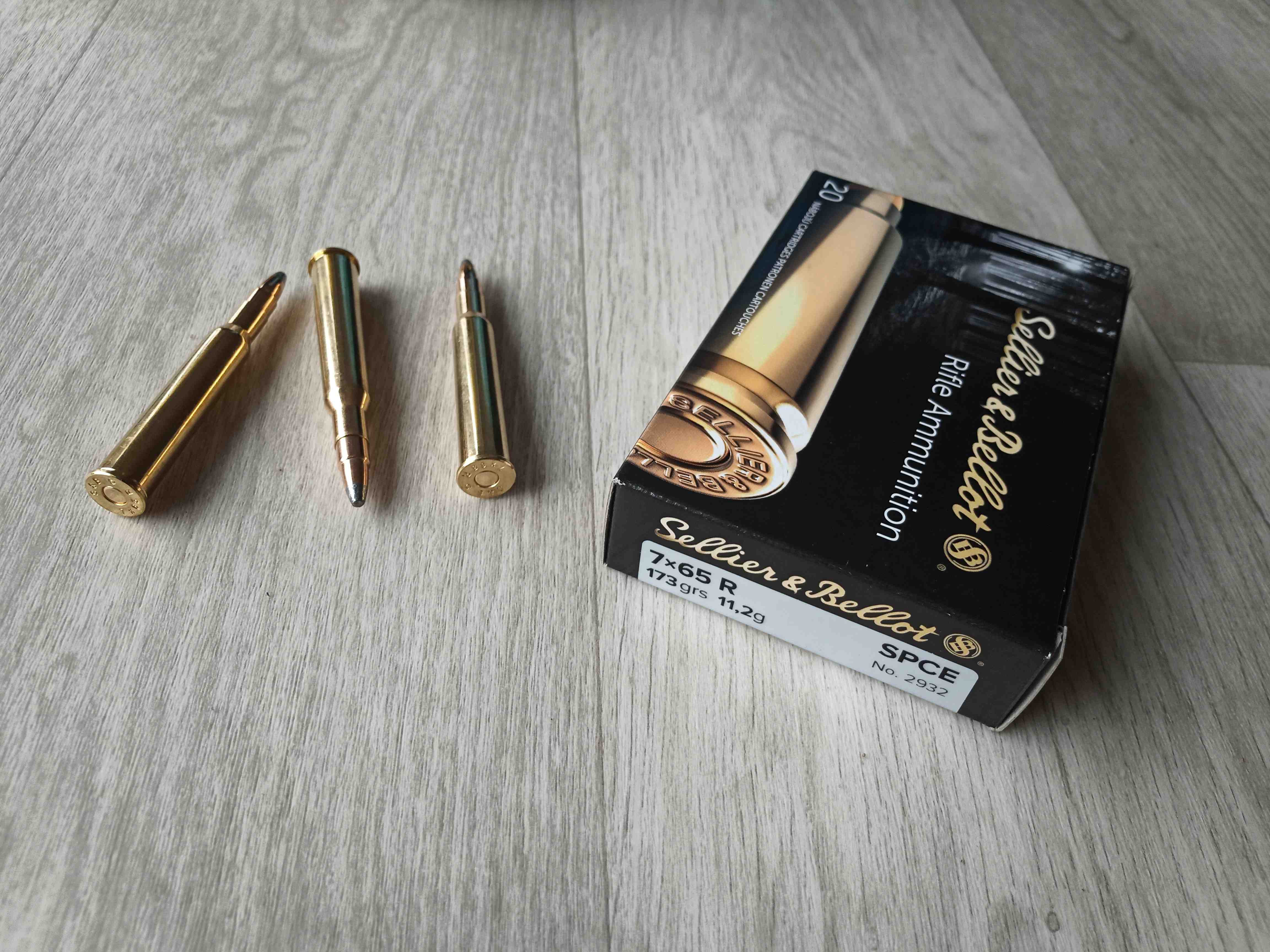 Náboj 7x65R SPCE SB