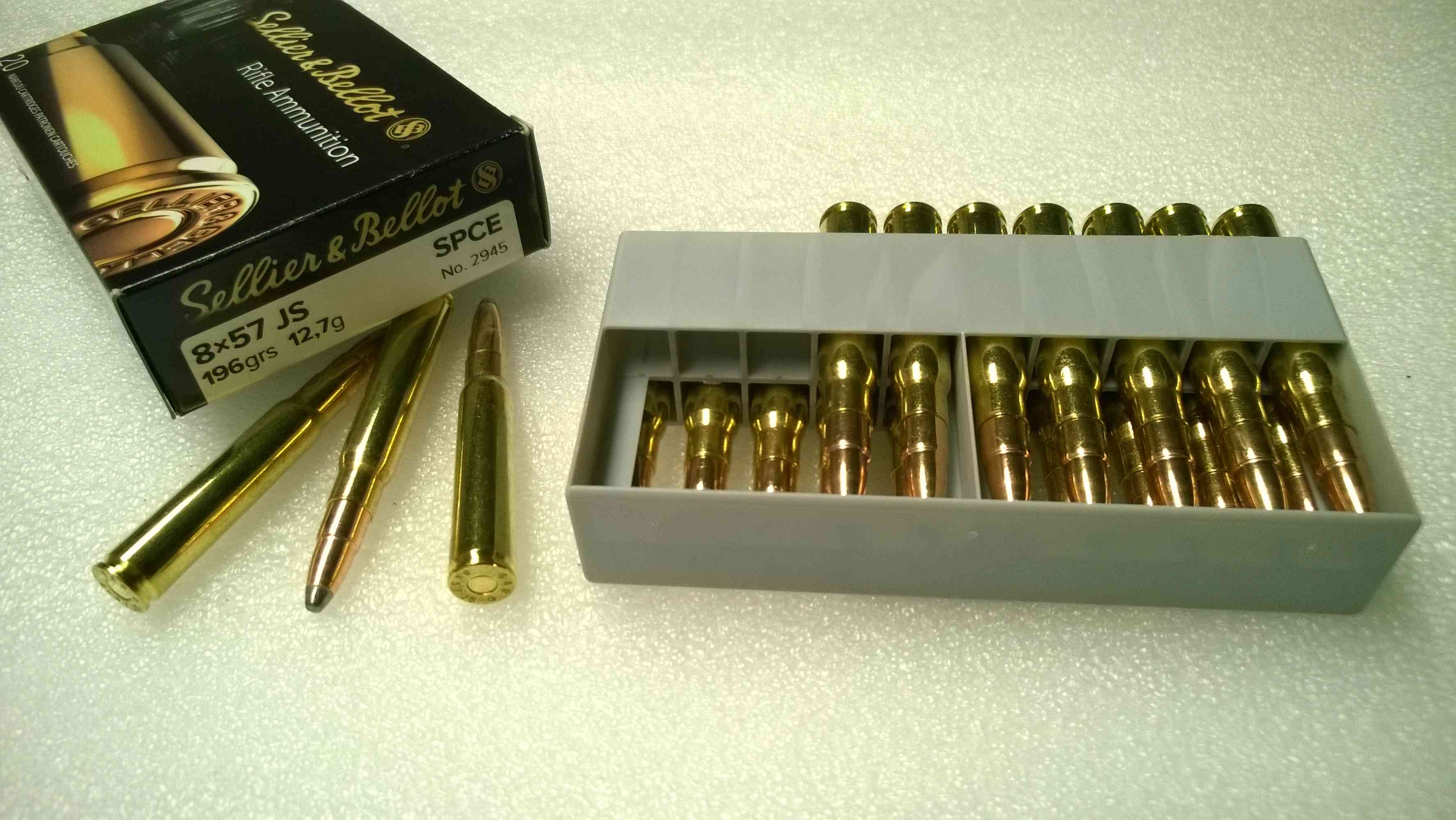 Náboj 8x57 JS SPCE SB 12,7g