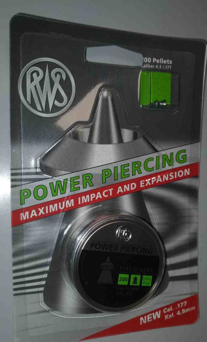 Diabolo RWS piercing 200ks 4,5mm /.177