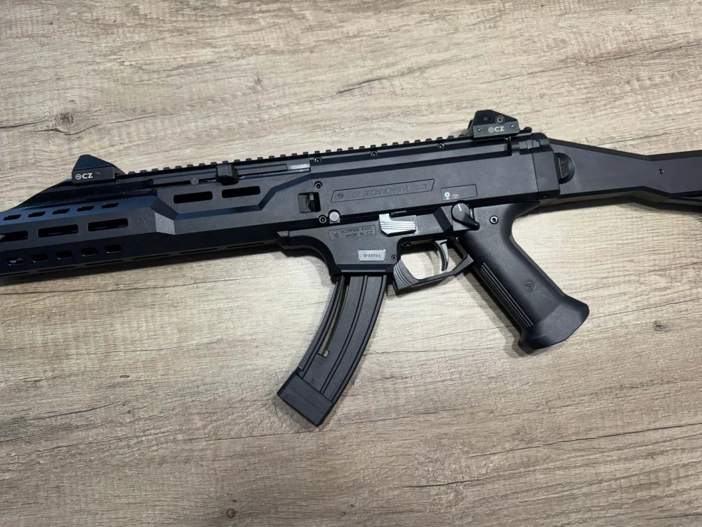 CZ SCORPION EVO 3 S1 CARBINE COMP 22LR - STŘELBY