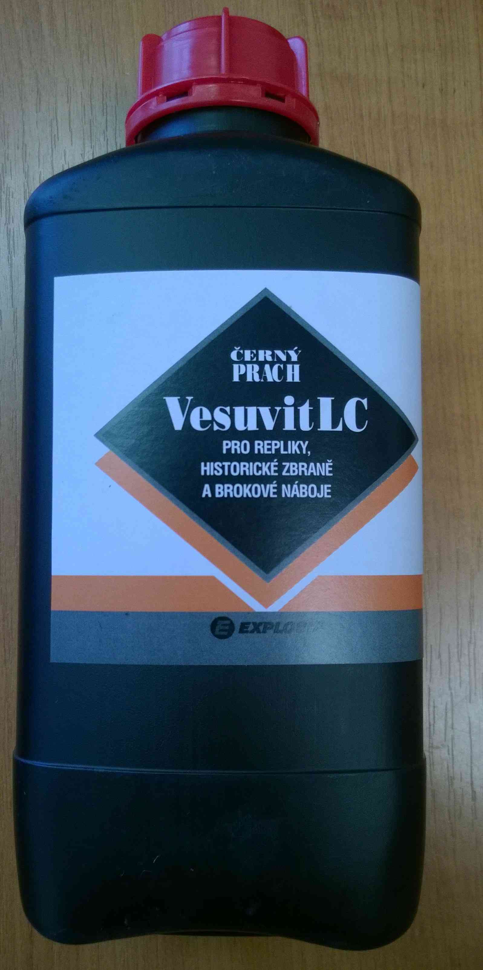 Černý prach VESUVIT LC 1kg