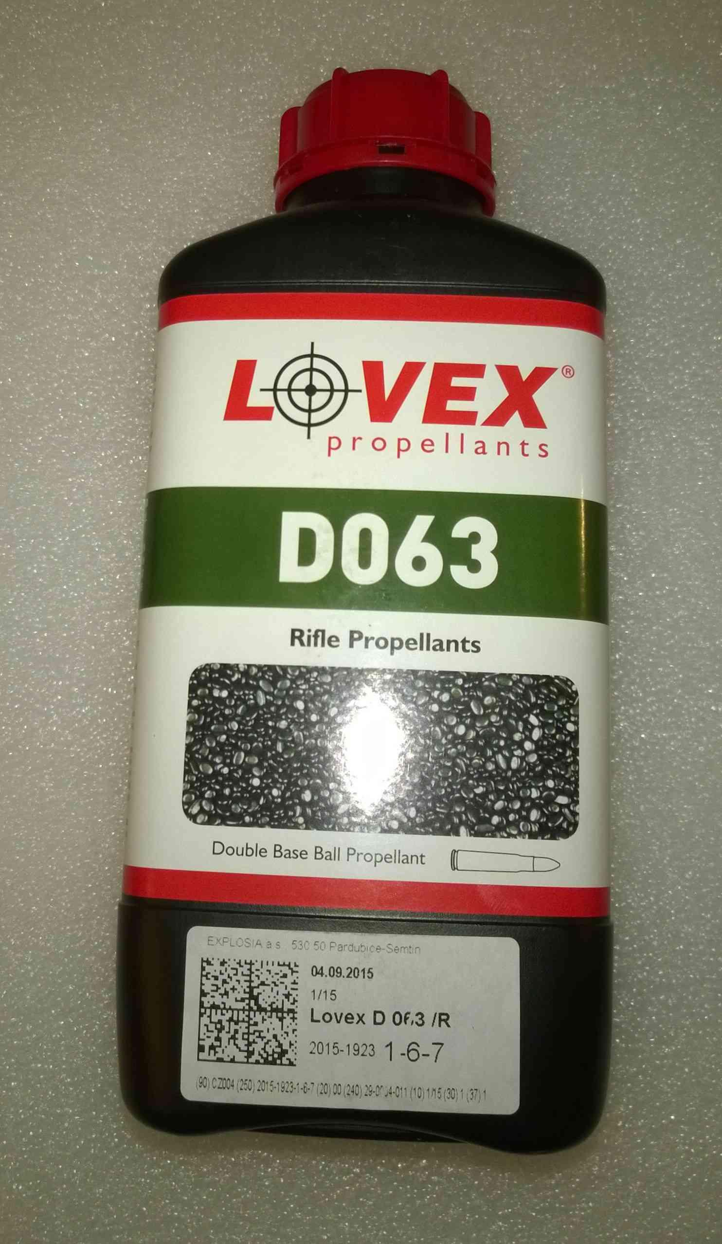 Bezdýmný prach LOVEX D063 0,5kg