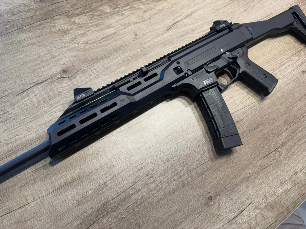 CZ SCORPION EVO 3 S1 CARBINE COMP 9mm - STŘELBY