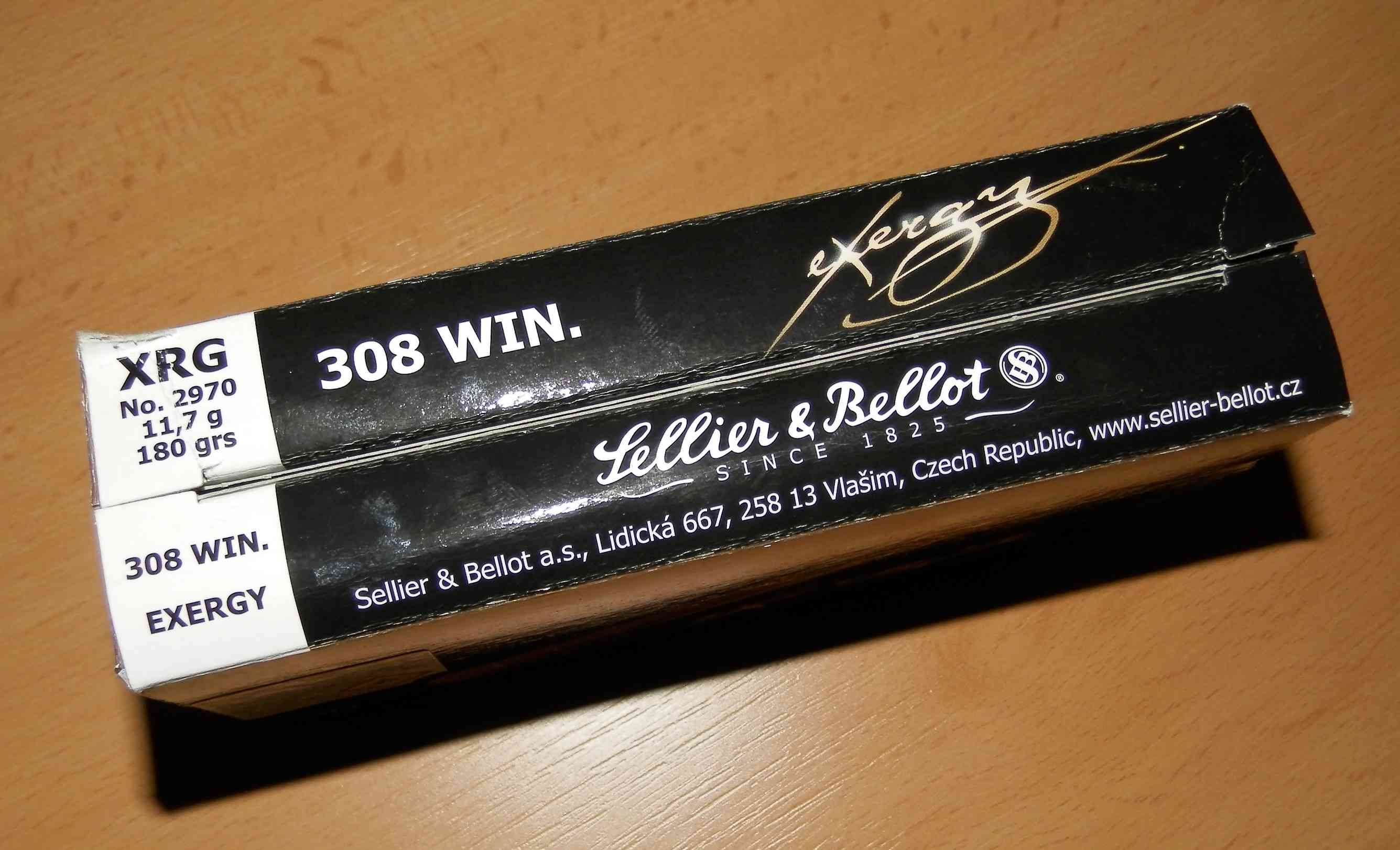 Náboj 308 Win SB XRG 11,7g / 180grs
