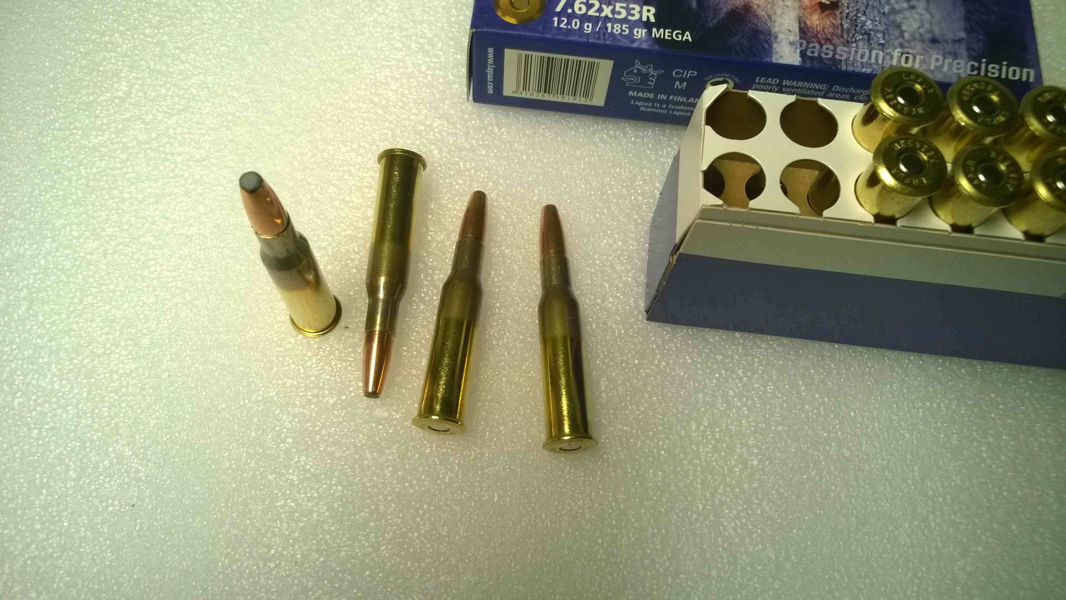 7,62x53R LAPUA MEGA 12g/185gr