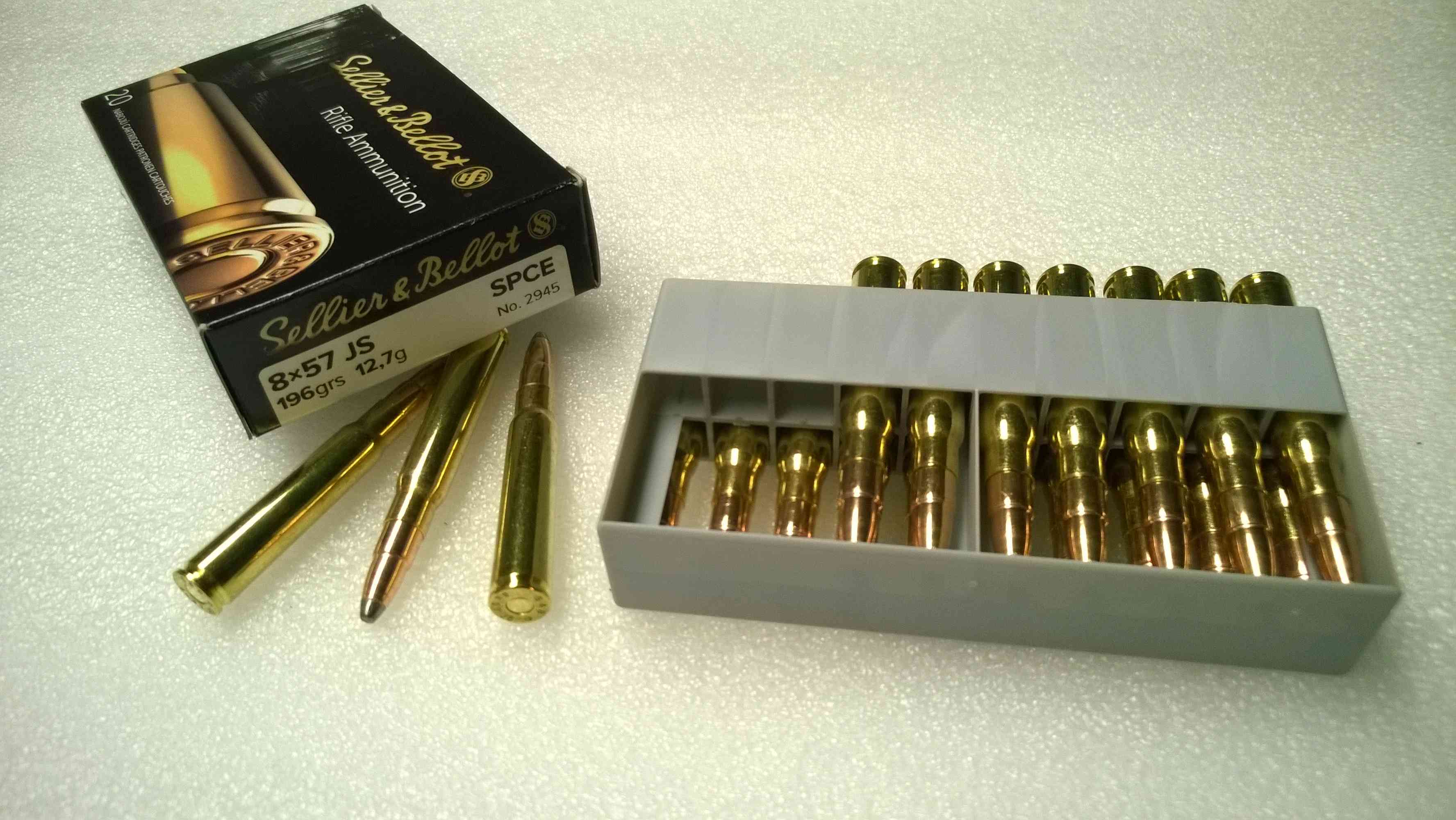 Náboj 8x57 JS SPCE SB 12,7g
