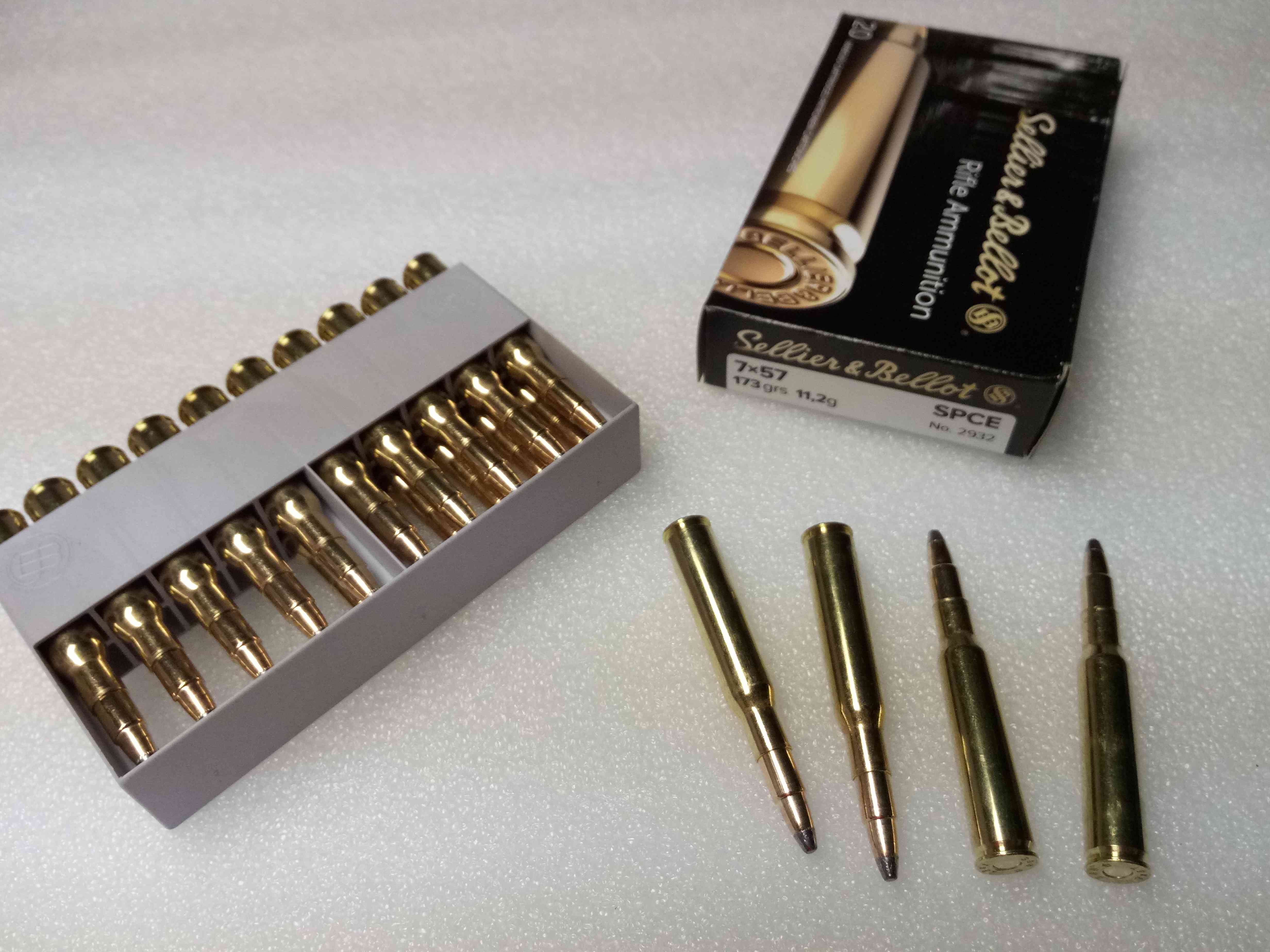 Náboj 7x57 SPCE SB 11,2g