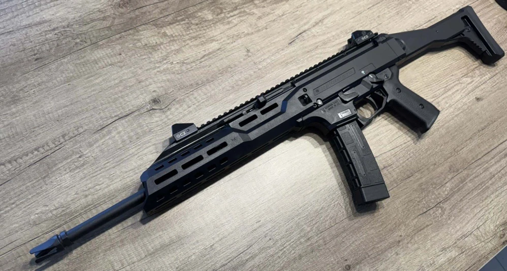 CZ SCORPION EVO 3 S1 CARBINE COMP 9mm - STŘELBY