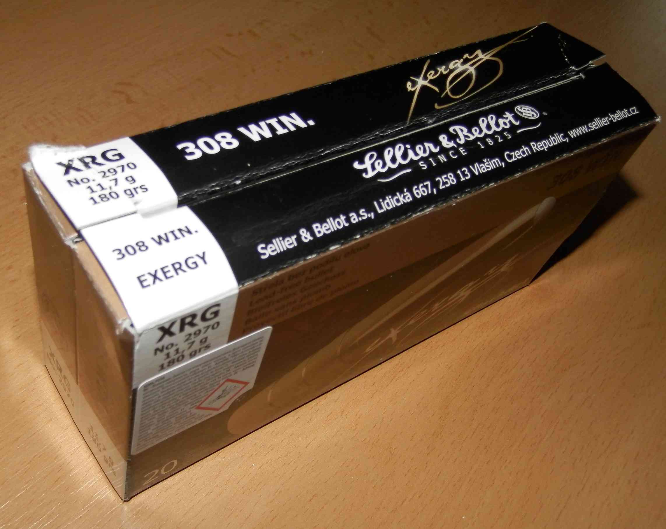 Náboj 308 Win SB XRG 11,7g / 180grs