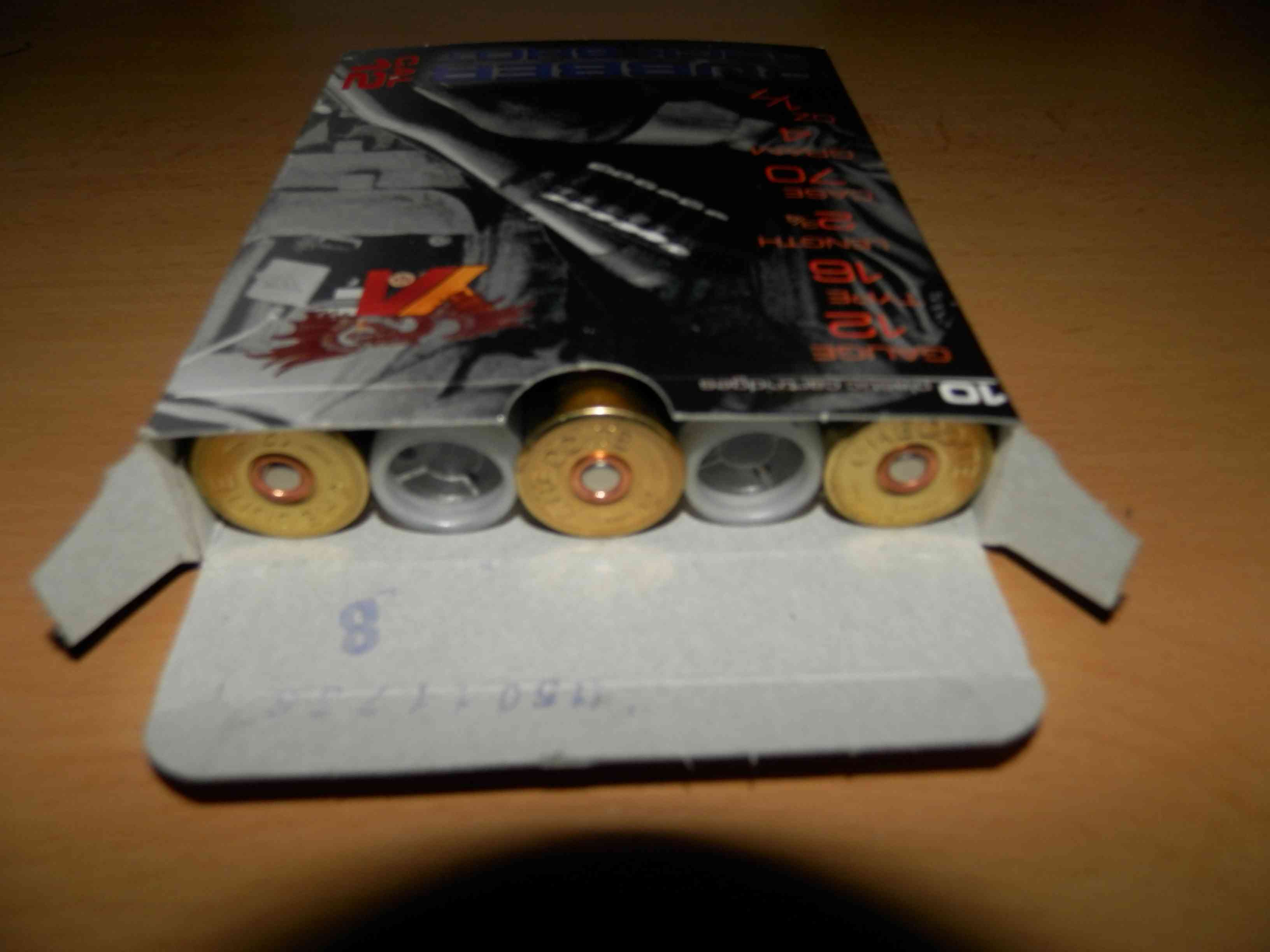 Náboj 12/70 YAS RUBBER