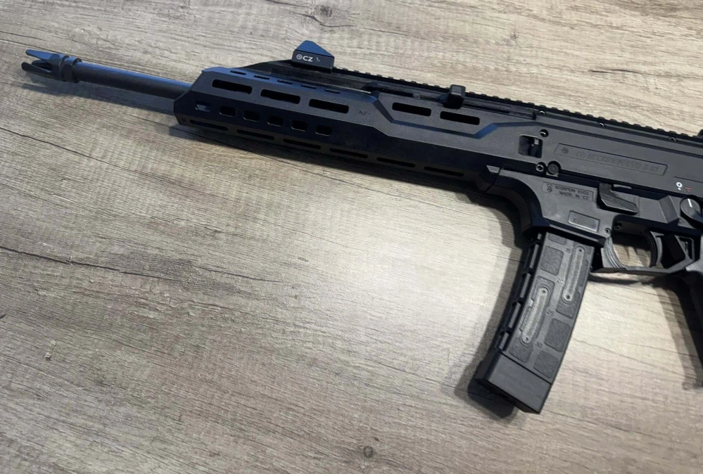 CZ SCORPION EVO 3 S1 CARBINE COMP 9mm - STŘELBY